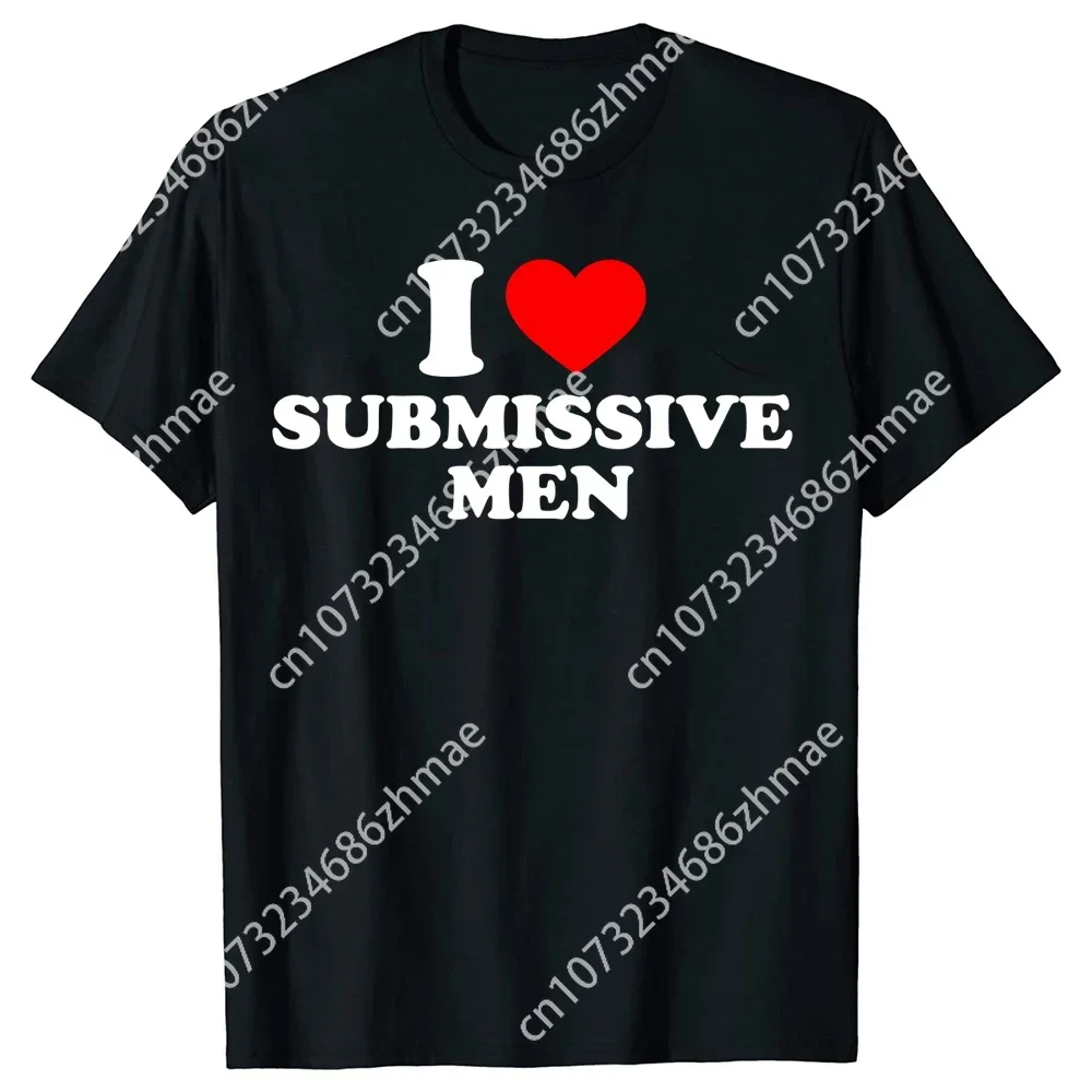 Divertente I Love sublimated Men Heart T-shirt Cotton Streetwear manica corta regali di compleanno T-shirt stile estivo abbigliamento uomo