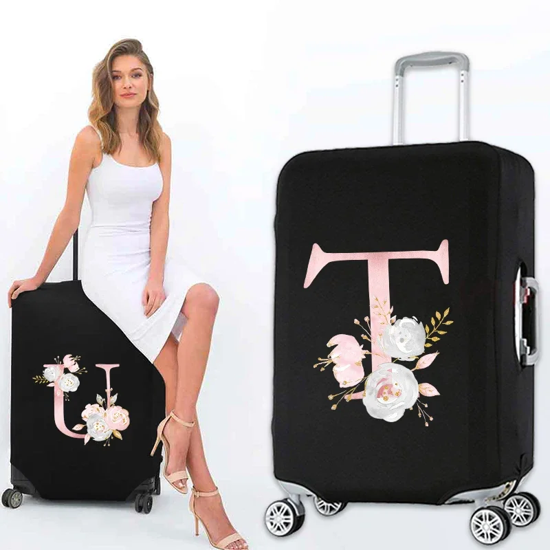 Luggage Protective Cover  Elasticity Luggage Cover Dust Cover  Scratch Resistant Apply To 18''-32'' Suitcase Travel Accessories