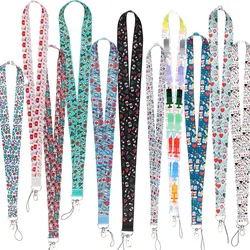 Medical Doctor Nurse Neck Strap Lanyards For Keys Keychain Badge Holder ID Credit Card Pass Hang Rope Lariat Accessories