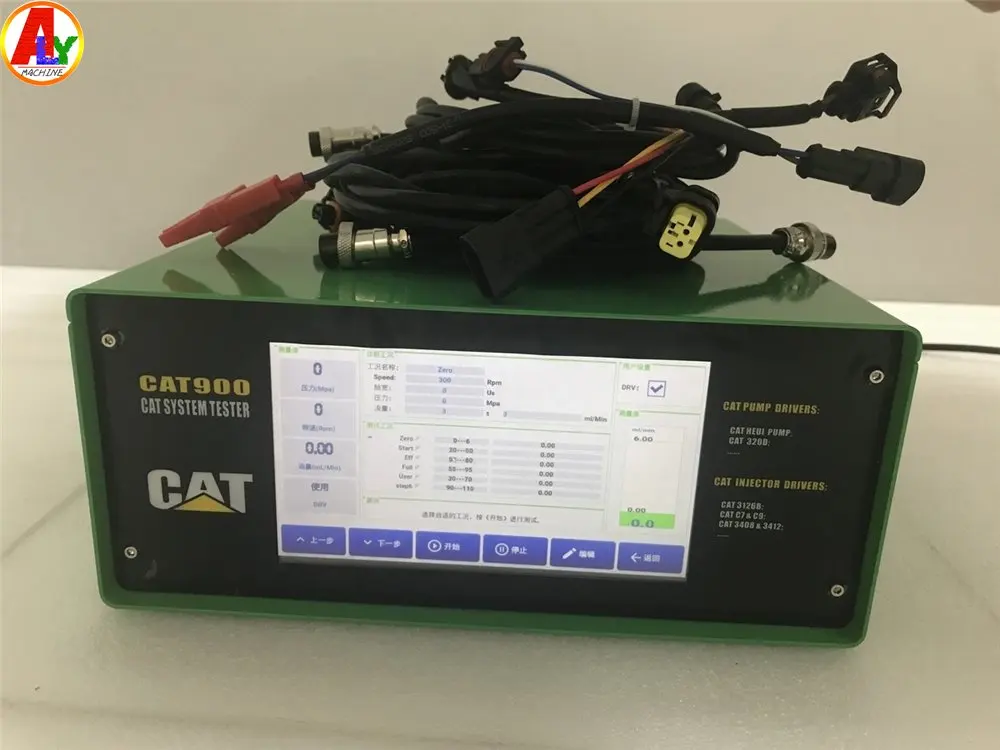 AM-CAT900 Diesel Injector Test Bench CAT 320D Pump Tester