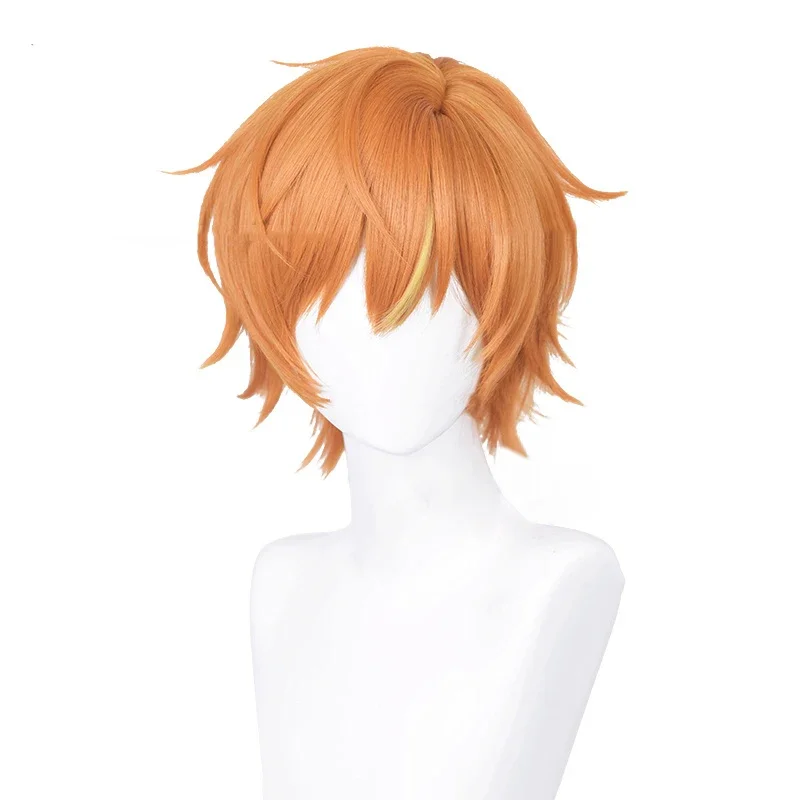 Wonderland Showtime Shinonome Akito Cosplay trajes para homens e mulheres, Feat colorido palco, uniforme escolar, Role Play Wig Suit