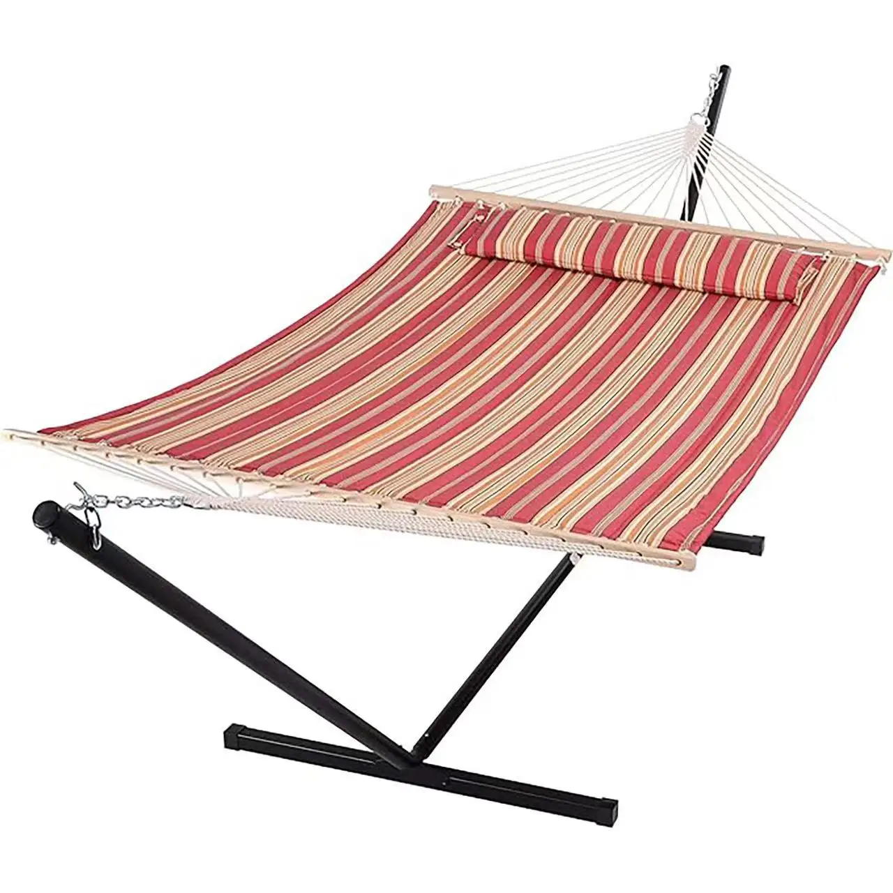 Portable Outdoor & Indoor Hammock With Metal Hammock Stand Double Person hammock