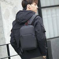 Oxford Mini Men's Backpack Waterproof Lightweight Small Shoulder School Bag Wear-resistant Solid Color Travel Male Backpacks