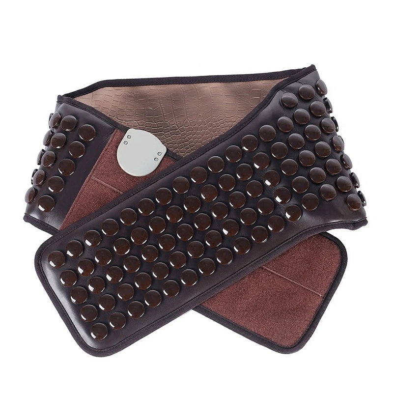 

220Электрический нагревательный пояс из германиевого камня MS Tomalin, поддержка талии, теплый желудок, чтобы облегчить боль в талии, дисменорея