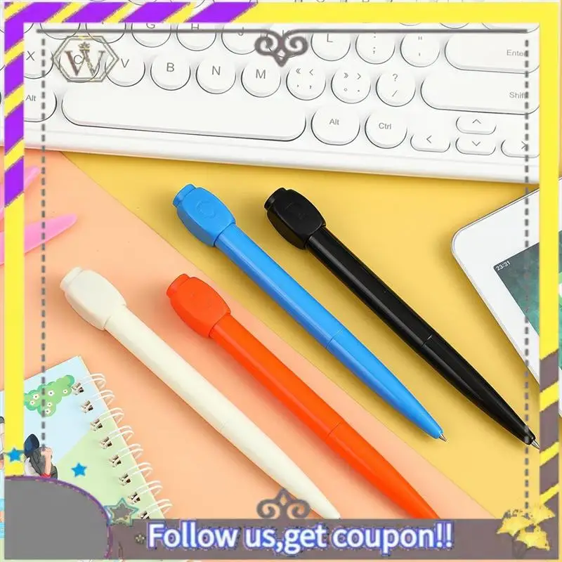 New 4 Pcs A B C D Rotation Reducer Ballpoint Pens Gadget Stress Relief Pen For Office Easy Install