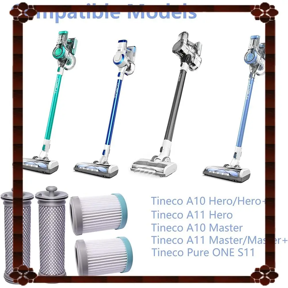 تسليم خلال 24 ساعة لـ Tineco A10 A11 Hero، A10 A11 Master PURE ONE S11، مكنسة كهربائية لاسلكية، 2 مرشحات مسبقة و2 مكنسة HEPA Fi