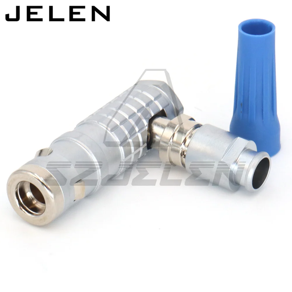 متوافق الكوع التوصيل FHG 0K 2 3 4 5 6 7 9 12 دبابيس الزاوية اليمنى IP 66/68 دفع سحب موصل الإغلاق الذاتي لنقل البيانات