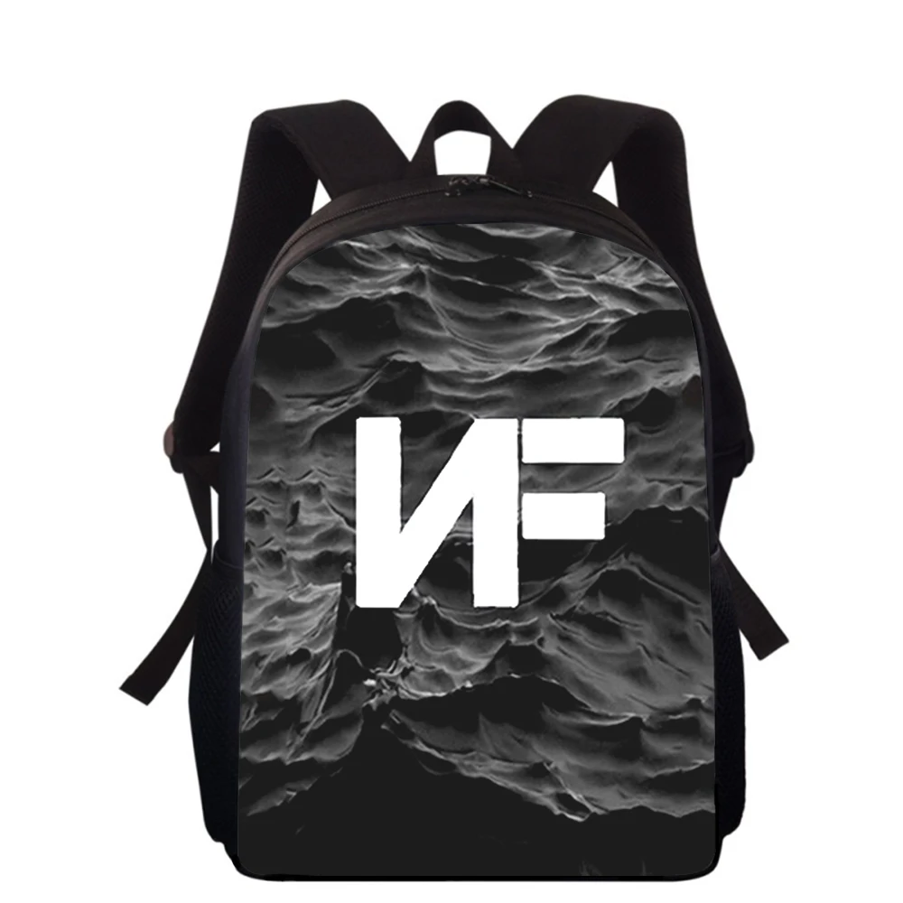 Rapper NF 15” 3D Print Kids Backpack Primary School Bags for Boys Girls Back Pack Students School Book Bags