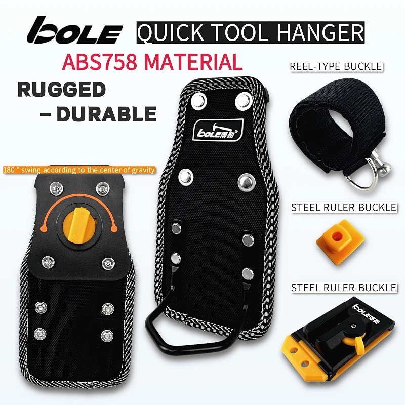 BOLE Quick Tool Holder Tool Bag Hammer Wrench Suspension New Recommendation