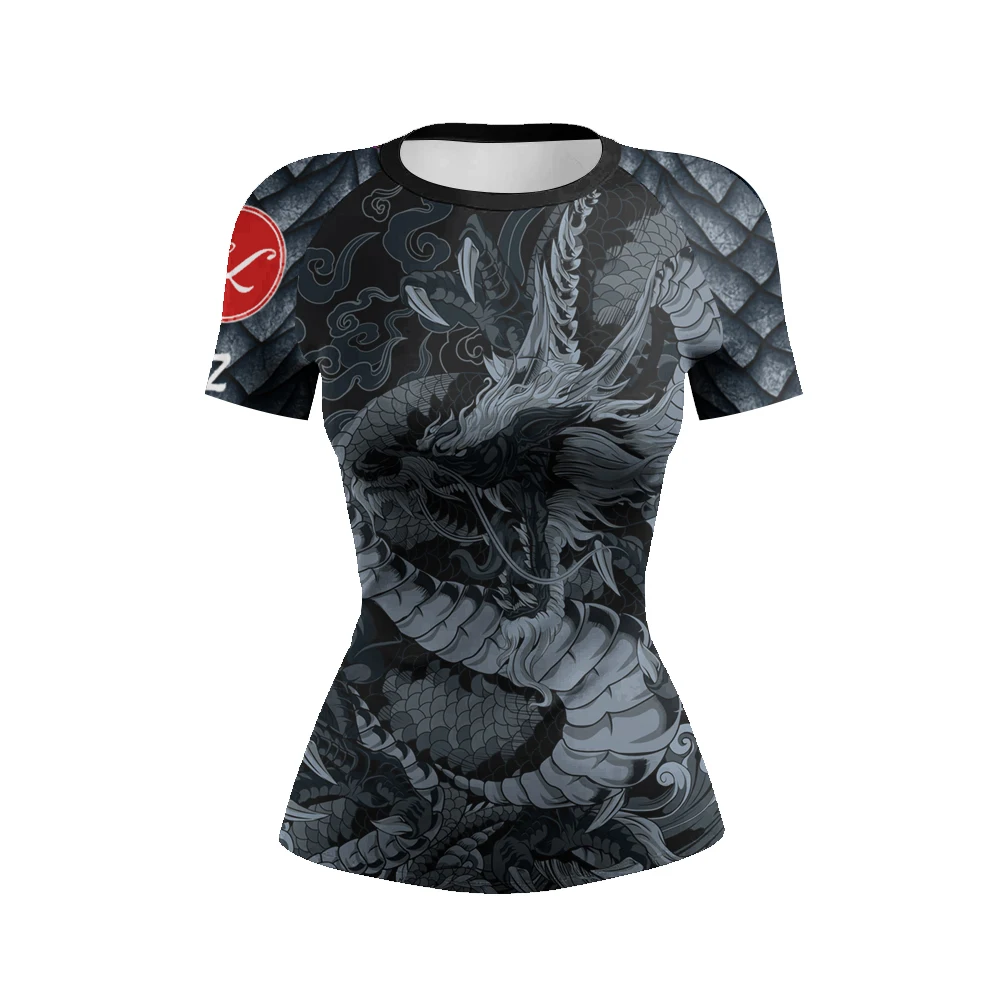 Cody Lundin Women\'s Rash Guard - No-Gi and Gi Jiu Jitsu Rashguard for Women