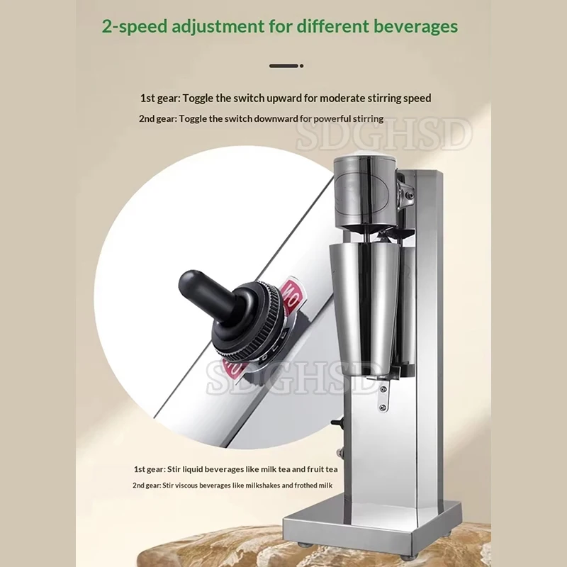 Stainless Steel Whisk Drink Coffee Milkshake Cold Drink Electric Icecream Milk Drinks Mixer Beverage Wine Processing Machinery