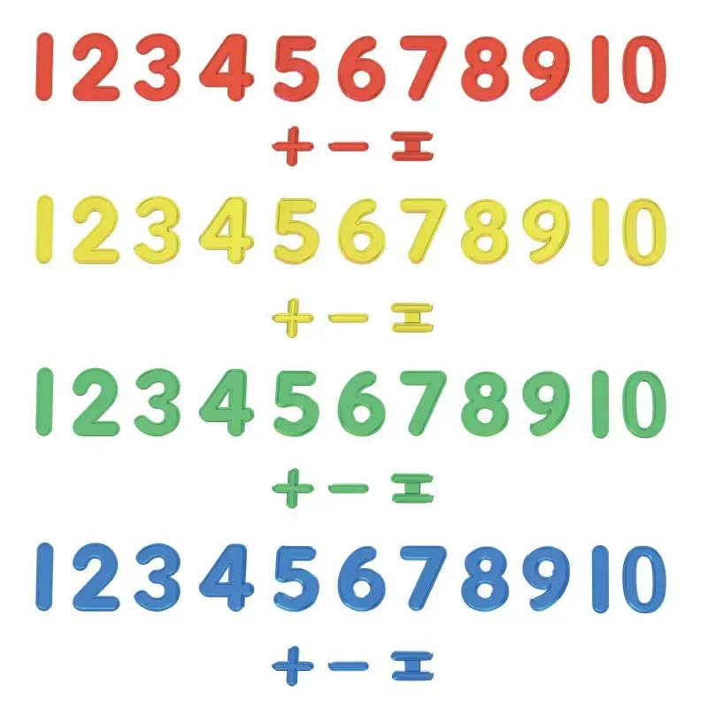 Juego de matemáticas con palabras de ortografía alfanumérica transparente, juguete educativo de aprendizaje aritmético con letras mayúsculas/minúsculas de arcoíris en inglés