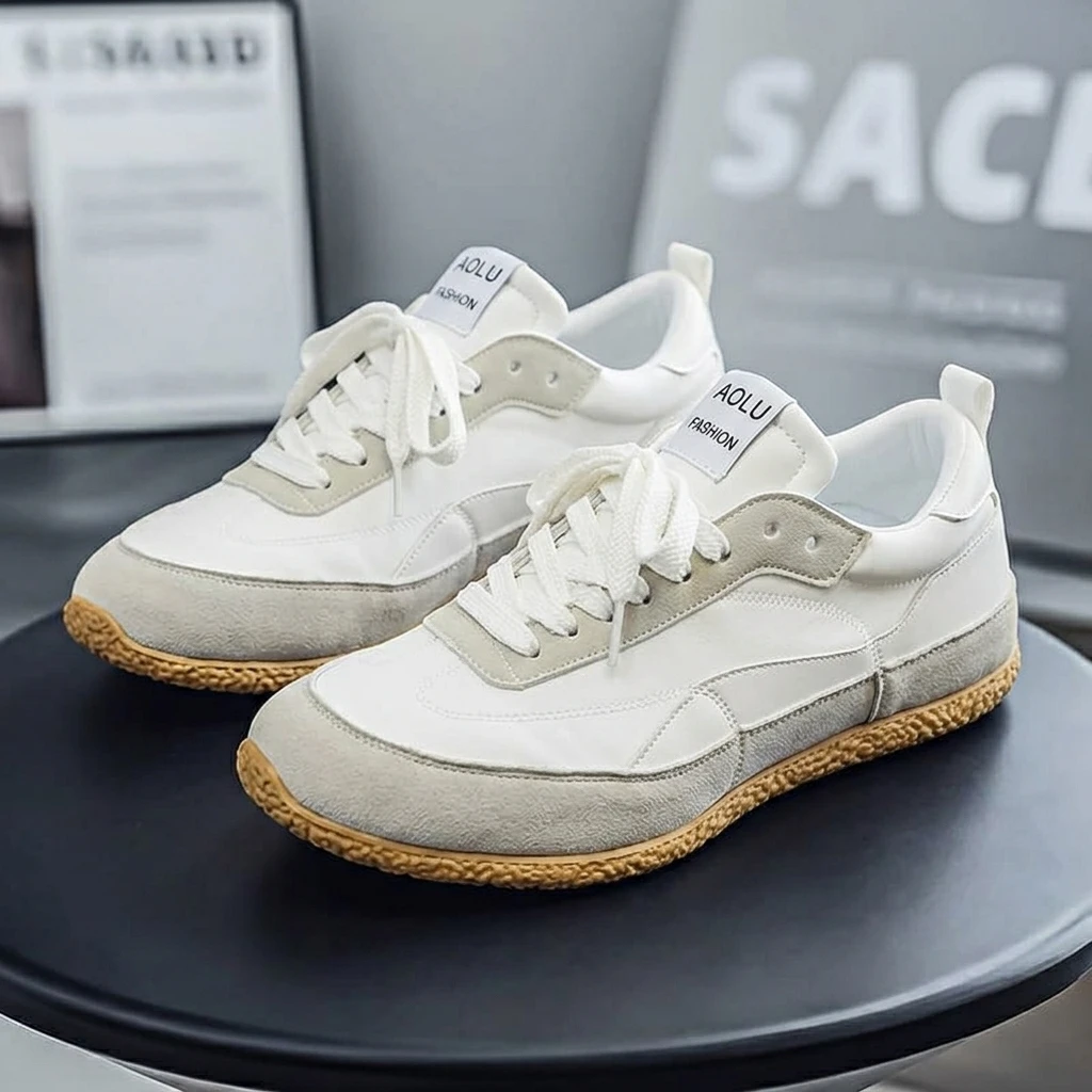 Unisex Youth Stylish Minimalist Basketball Footwear All Match Shock Absorbing Rubber Sole Kids Daily Outdoor Athletic Trainers