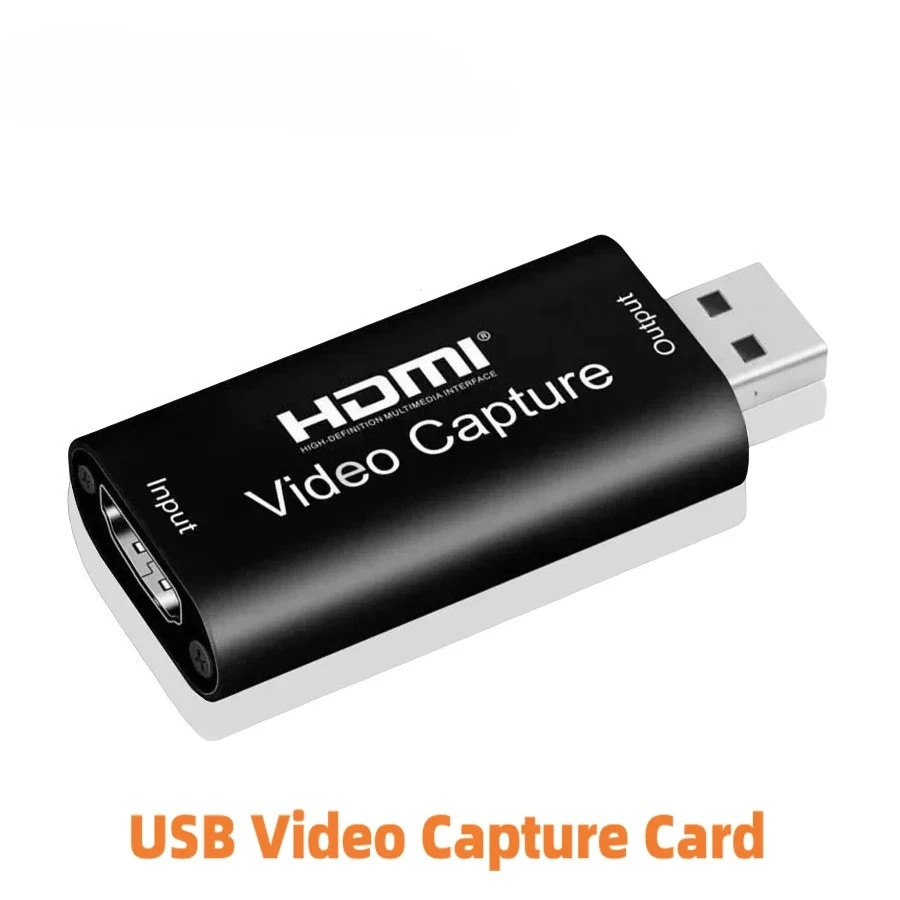 HDMI-compatible to USB Video Capture Card 1080P USB 2.0 Game Grabber Box For PS4 DVD Camera PC Recording Live Streaming