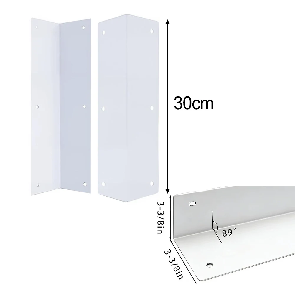 Replacement Metal Siding Corner Protector 89 Degree Angle, Outdoor Wall Edge Protection Guard For Exterior Building Surfaces