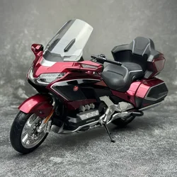 1:11 HONDA Gold Wing GL800 2021 Alloy Motorcycle Model Diecasts Metal Leisure Touring Motorcycle Model Sound Light Kids Toy Gift