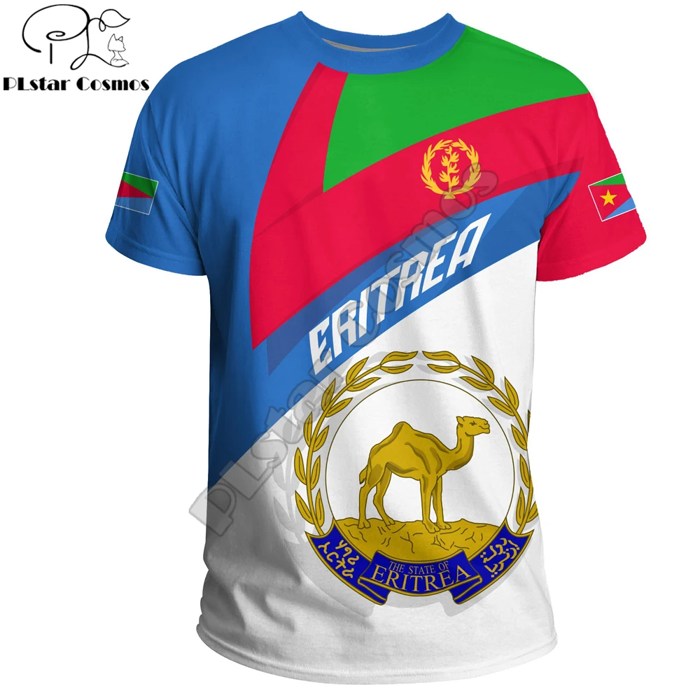 PLstar Cosmos Neueste Mode Sommer T-shirt Eritrea Flagge 3D All Over Gedruckt männer t-shirt Unisex Casual Coole t-shirts TX-156
