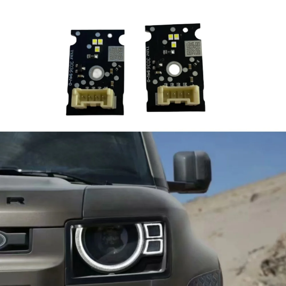 Placa branca DRL para farol Land Rover Defender, módulo de luz diurna, CML-G5M3, 5120-1, UBL3036, 2020, 2021, 2022, Novo