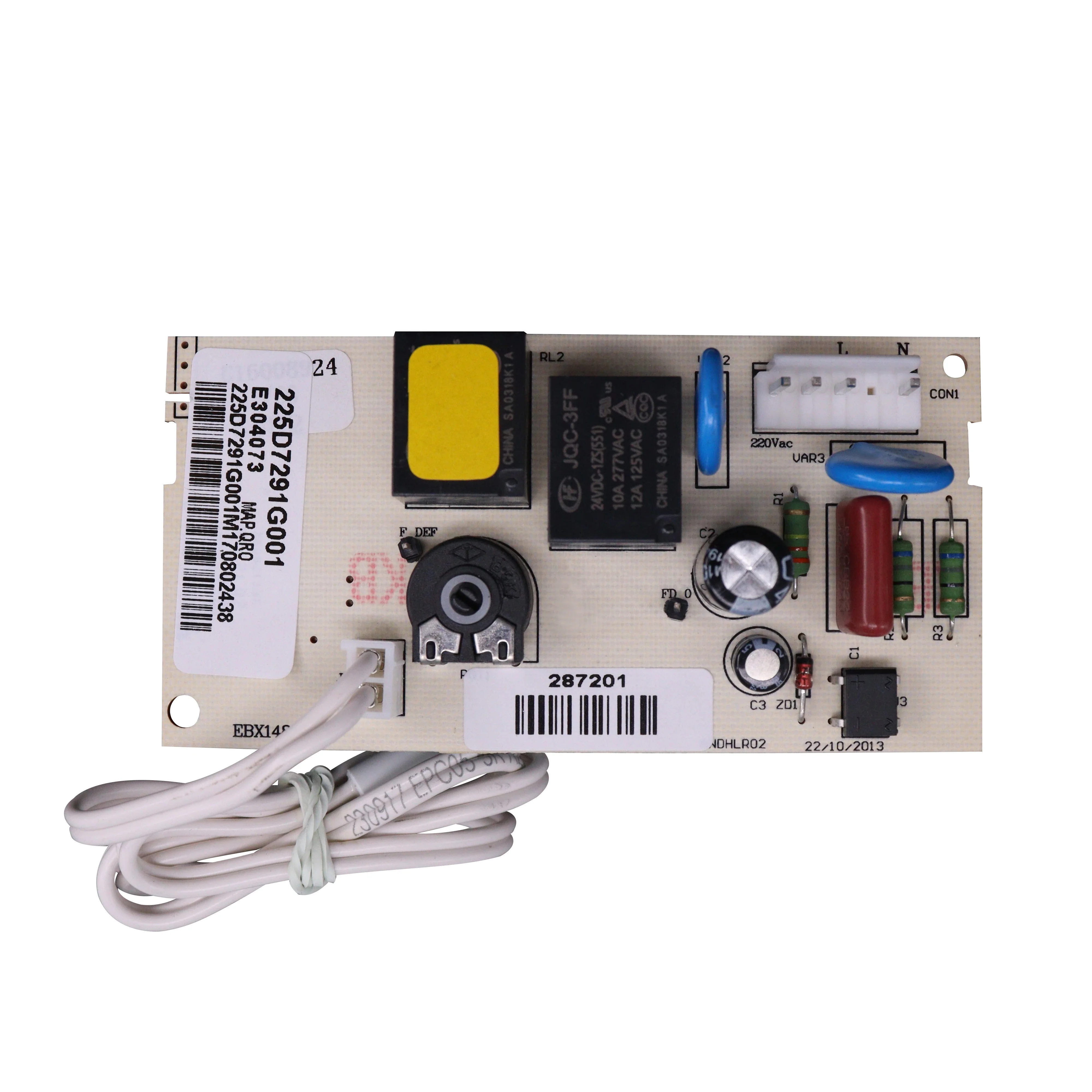 

Hot selling Targeta electronics 225d7291g001 Mabe refrigerator parts refrigerator control Pcb inverter board circuit board