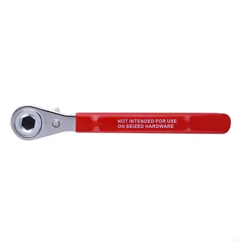 Llaves de batería con trinquete de tamaño doble, conector de 5/16 pulgadas y 10 mm para terminales de vehículos de difícil acceso, mango antideslizante