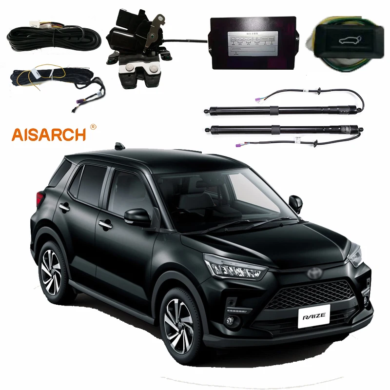 

Power Electric Tailgate Lift Automatic Rear Trunk Release Remote Control Power Kit Foot Sensor For Toyota Razie