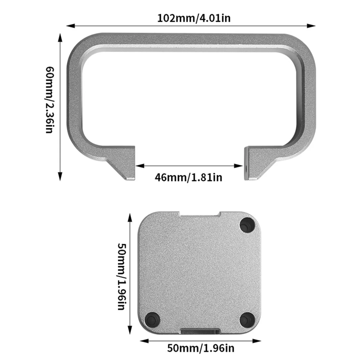 ATP-For Bambu A1 Mini جميع المقبض المعدني CNC AL6061 مجموعة المواد سهلة الإمساك للطابعة ثلاثية الأبعاد A1 MINI