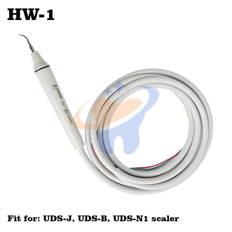 Original Den tal Ultrasonic Piezo Scaler Cable HD-1/HW-1 Ultra Sonic Handpiece Wood pecker D TE Scaler