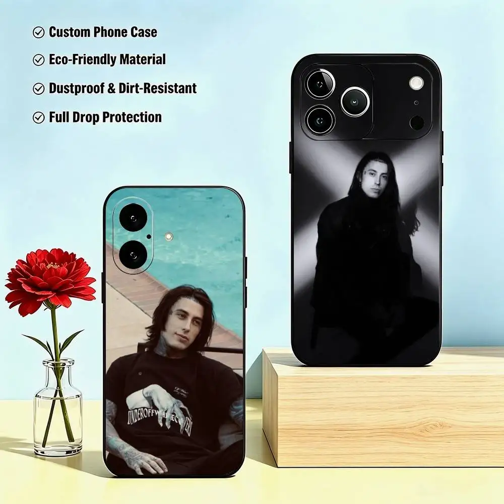 Ronnie Radke-E Singer  Phone Case Silicone Soft For IPhone18 17 16 15 14 13 12 11 X XR Plus Pro Max Plus Gift