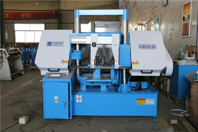 GHS4240 CNC Automatic Horizontal Wood Cutting Band Saw