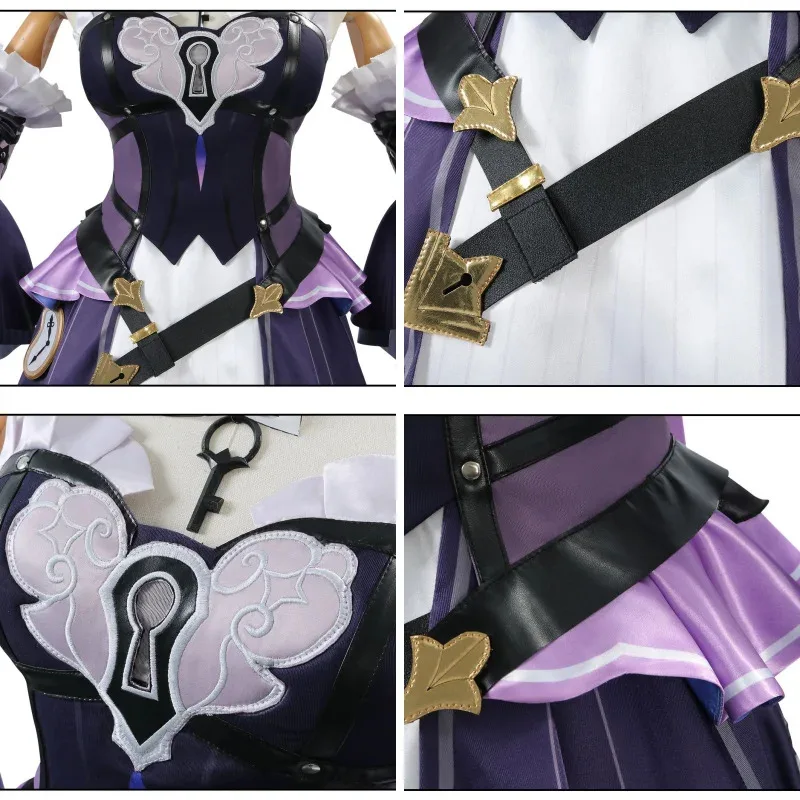 Juego Honkai Star Rail nuevo disfraz de Cosplay de Herta disfraz de Cosplay de Herta traje de juego de rol de Anime cómico para mujer