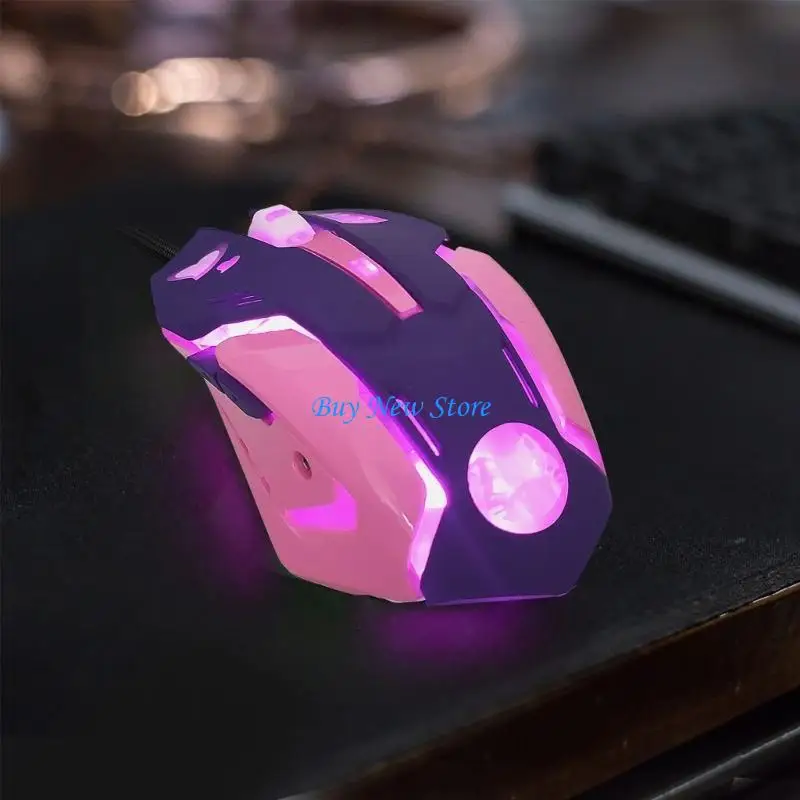 

20CE Anime Peripheral Breathing Light Game E-sports Game Optical Mouse