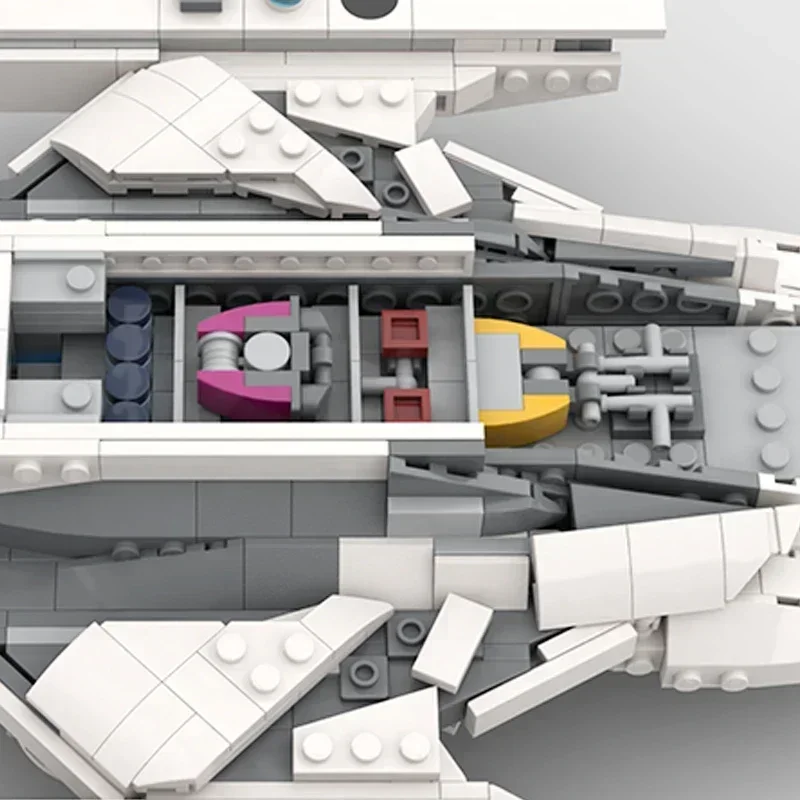 Moc ビルディングレンガ軍艦モデル帝国戦艦技術モジュラーブロックギフトのおもちゃ子供 DIY セットアセンブリ