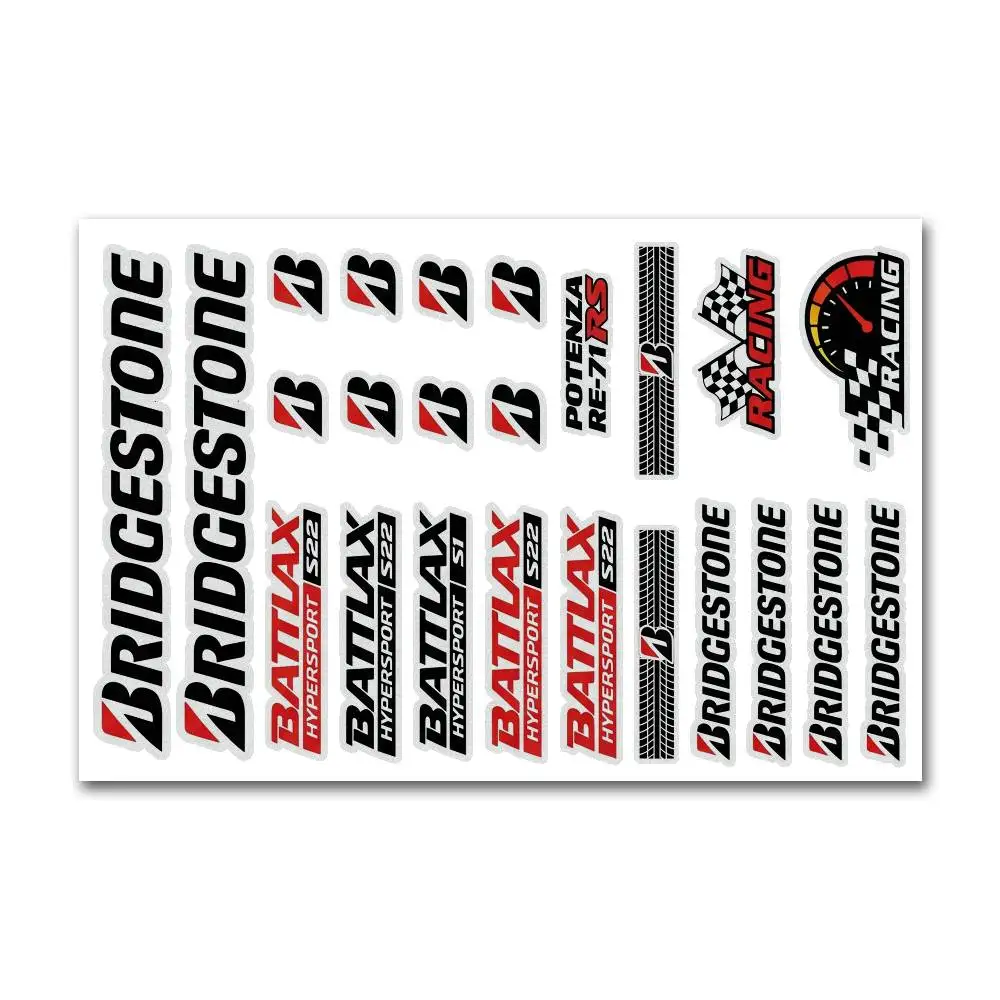 AliExpress For Bridgestone Helmet Reflective Sticker Set Safety Decal for Motorcycle Bike Car  High Intensity Glow New Arrival