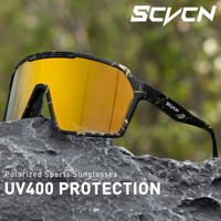 SCVCN Polarized Cycling Glasses Women Outdoor Sports Hiking Driving Running Sunglasses UV400 Goggles MTB Men's Sunglasses