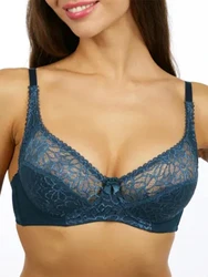 Plus Size Bras For Women Lace Modern Femme Support Big Brassiere BH Tops Underwear Sexy Lingerie C D DD E F Cup