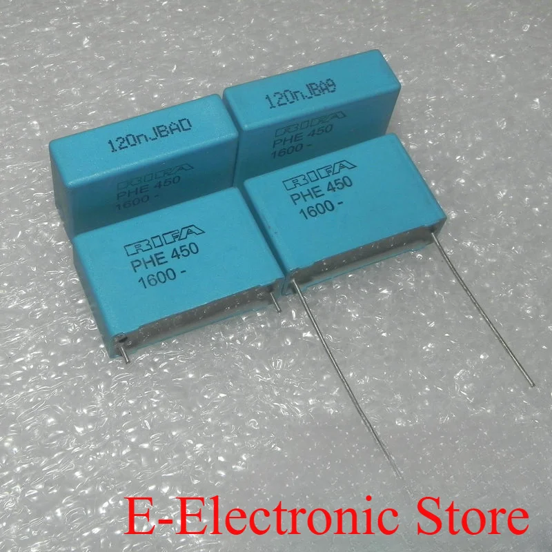 

10PCS/LOT PHE450 1600V 0.12UF 120NF 124J Audio Fever Electrodeless Film Capacitor