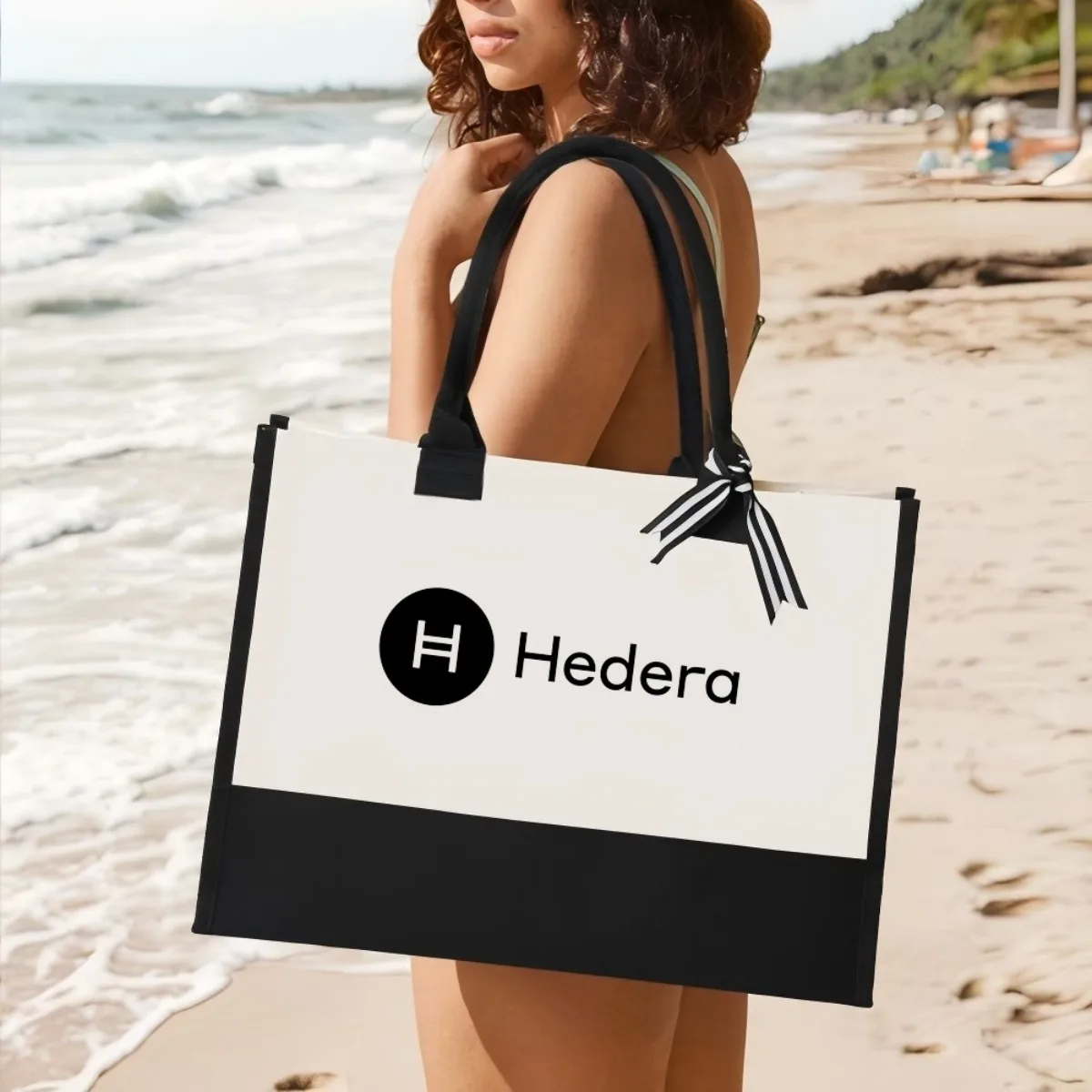 HEDERA 2026 وصول جديد موضة عملية واسعة قابلة لإعادة الاستخدام حمل حقيبة نمط طباعة 2 لهجة الثقيلة حقيبة كتف كبيرة للجميع