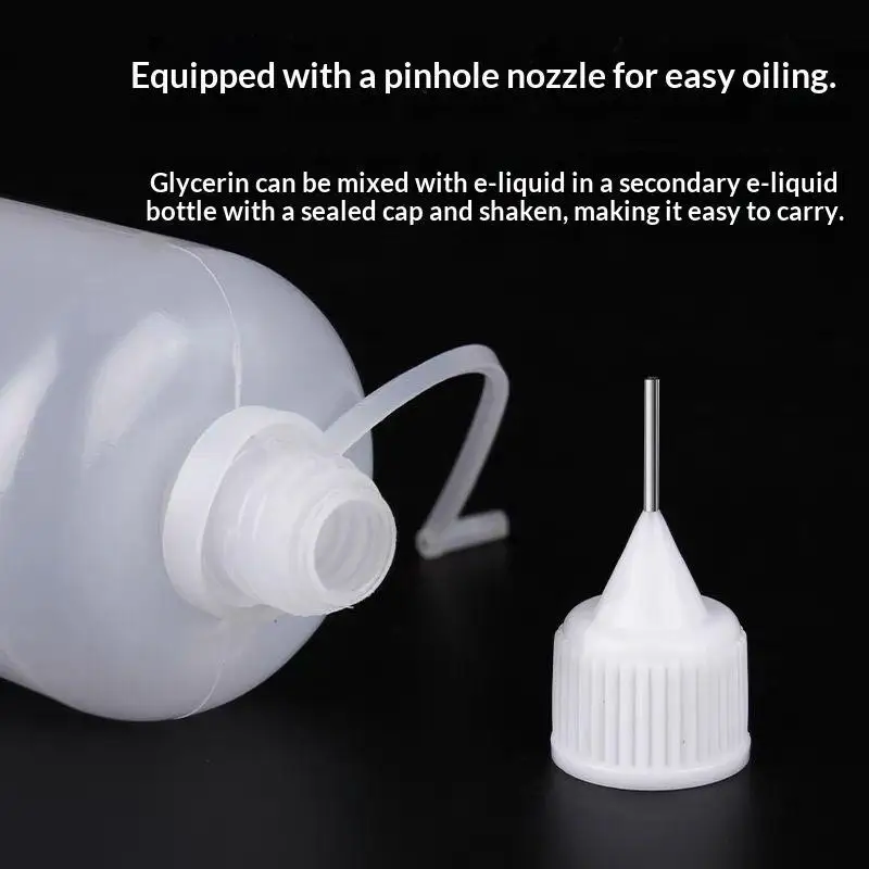 1 Set durchsichtige Plastikflaschen mit Nadelspitze und auslaufsicheren Deckeln in verschiedenen Größen, perfekt für die Aufbewahrung von Bastelkleber – Detail 16
