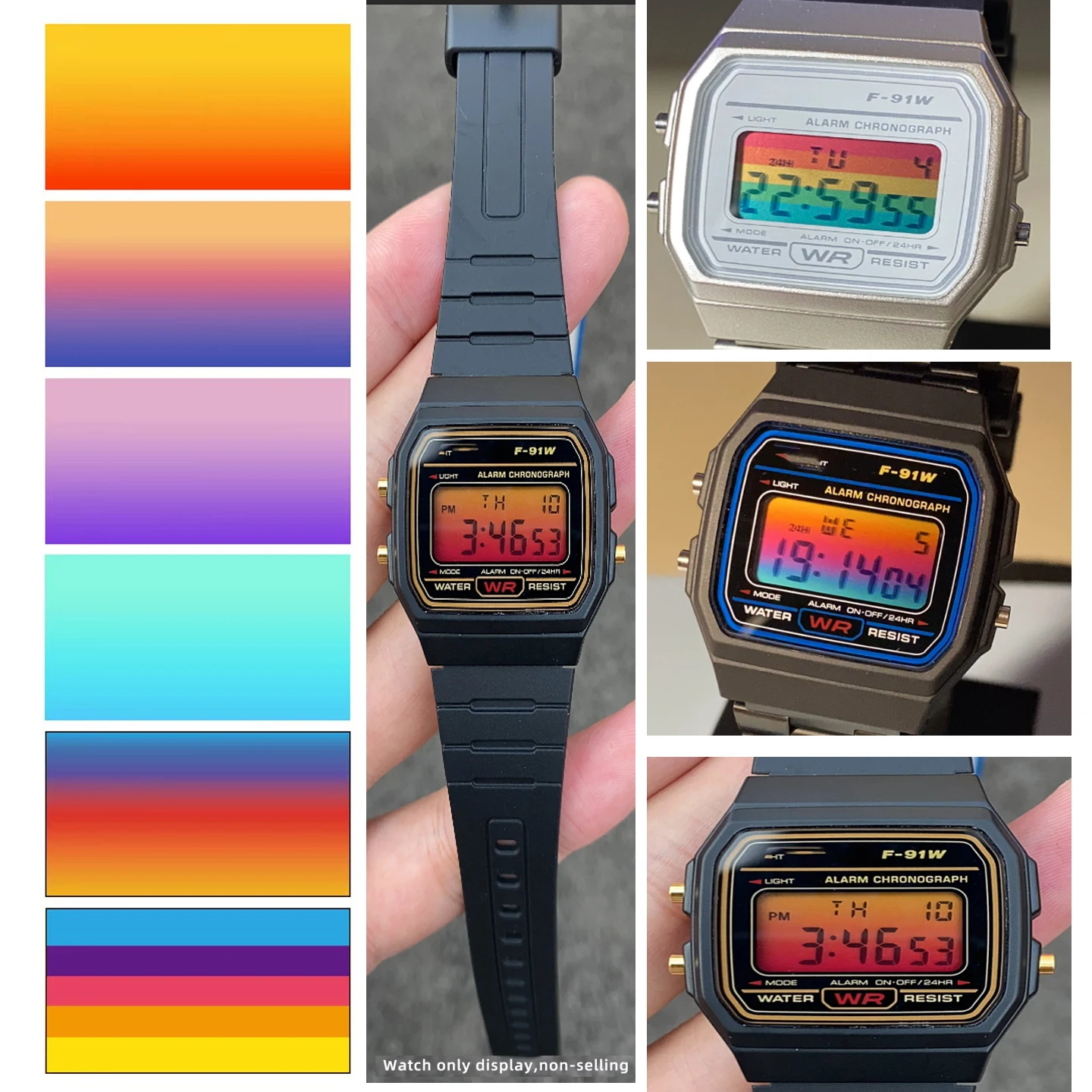 For Casio F-91W/A15…