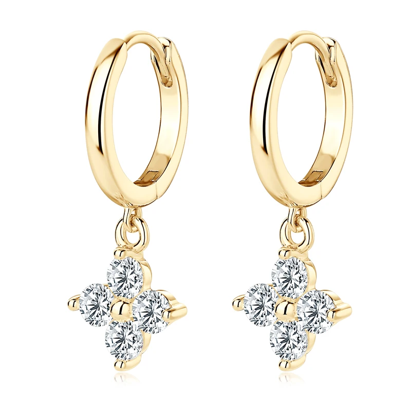 NONE RAPRGOLD Moissanit Diamant Klee Anhänger Halskette für Frauen S925 Sterling Silber Blume Halsketten Edlen Schmuck Geschenke Collares 8