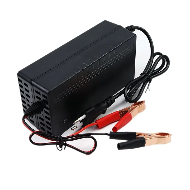 14.6V 10A LiFePO4 Battery Charger AC 110-220V input For 4S 12V 12.8V 14.4V 10Ah Lithium iron Battery Pack Fast Charging EU/US/AU