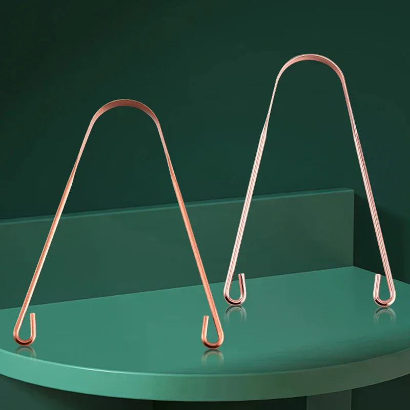 

Скребок для языка из нержавеющей стали, очиститель свежего дыхания, зубная щетка для языка с покрытием, инструменты для ухода за полостью рта