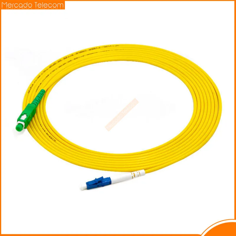 

50Pcs SC/APC-LC/UPC Single Mode G652D Fiber Optic Patch Cord Simplex 2.0mm 3.0mm LSZH Jacket FTTH Fiber Optic Jumper