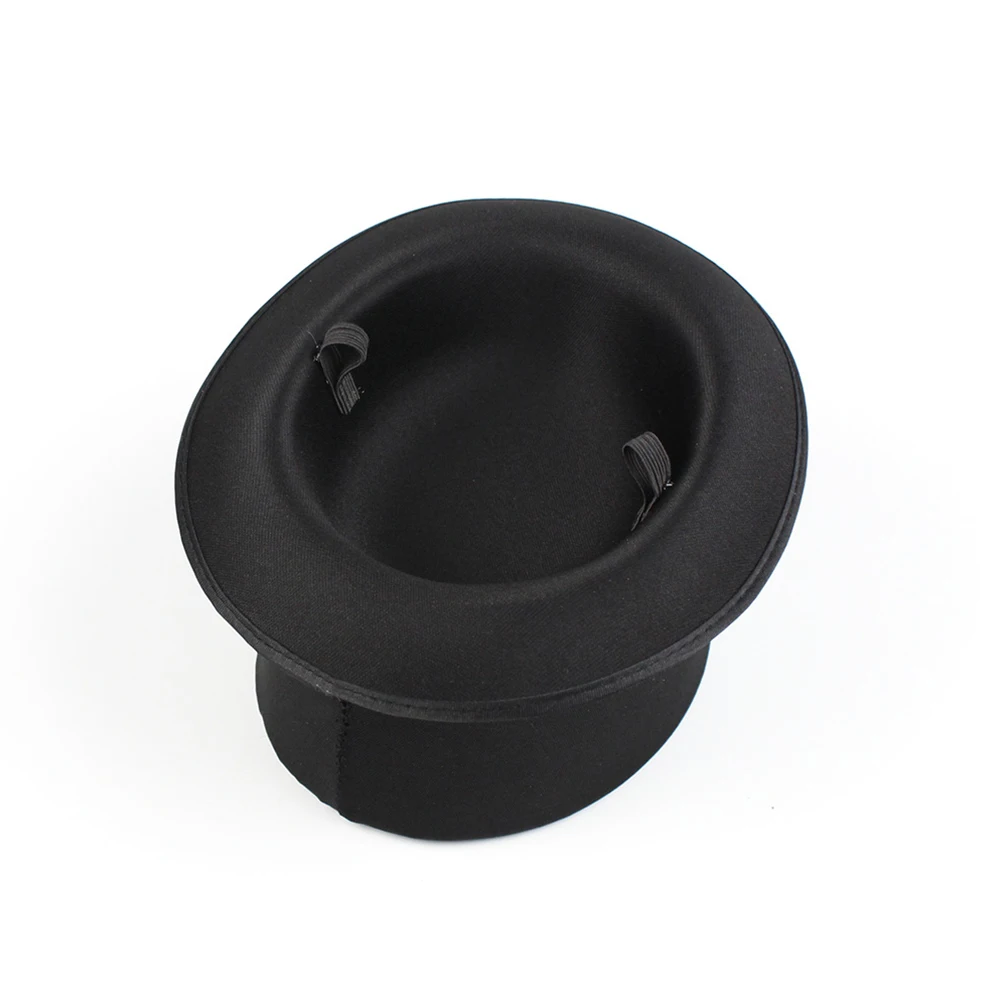 

Черный банкетный фестиваль, маленький цилиндр, легкий костюмный шляпа для фотореквизита, сценическое представление, украшения для косплея