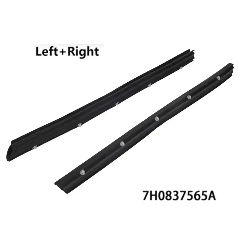 Car Front Door Gasket Seal Rubber Trim For VW Multivan MK5 MK6 Transporter MK6 Van Multivan T5 California 7H0837565A 7H0837566A view 3