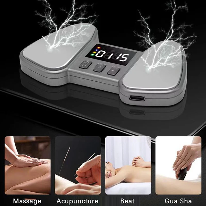 Portable Mini Finger Massager Micro-current Electric Pulse Knuckle Massager Fingertip Pain Relief Relaxation Health Machine