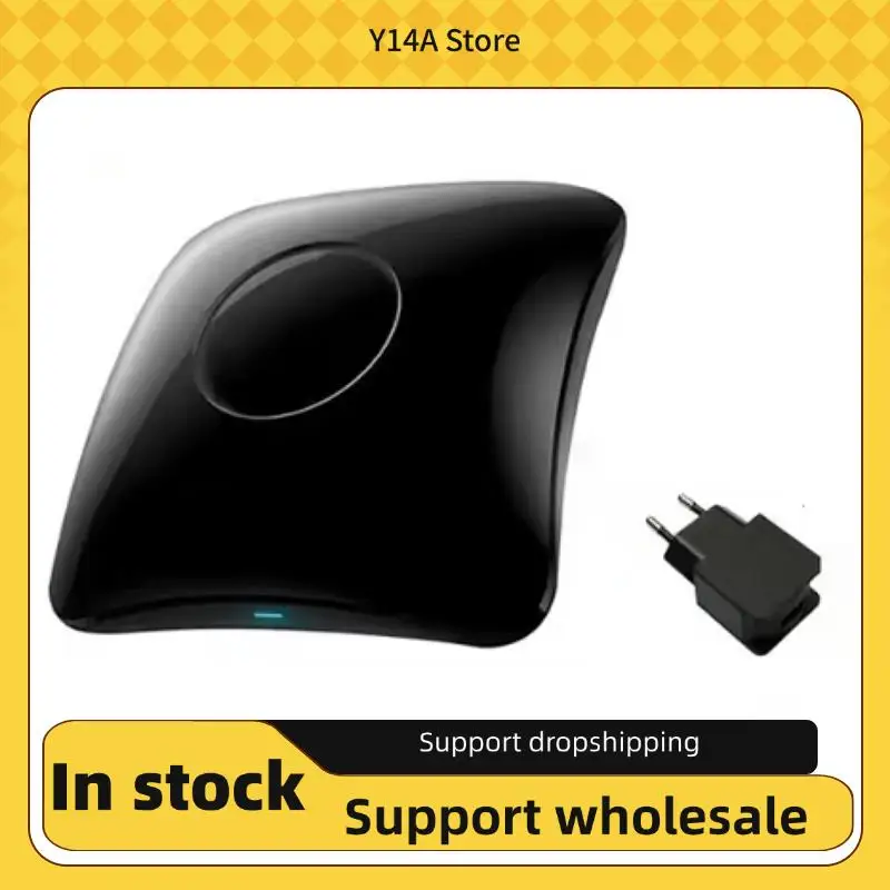 

Y14A Smart Home For Alexa& Google Home Compatible RM4 Pro Wifi Universal Remote Control RF IR Controller EU Plug