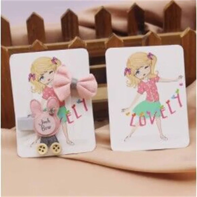 50 PC 7x9cm Kraft Paper Black and White Color Jewelry Packaging Hairpin Card White Paper Hairpin Display Card Label