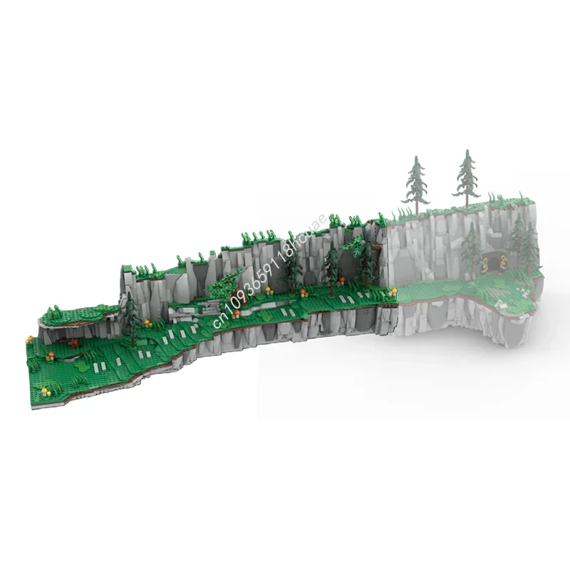 2450 قطعة MOC BOTW مسار الرجل العجوز S مخيم توسيع نموذج اللبنات البناء هدايا عيد الميلاد لتقوم بها بنفسك لعبة فكرة الإبداعية للأطفال