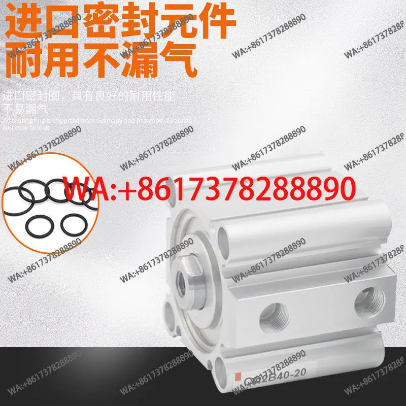 CDQ2B Series Compact Air Cylinder CDQ2B50 CDQ2B63 5~100mm Stroke DZ